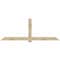 Ekena Millwork Eugene Rough Sawn Timber Gable Bracket, Douglas Fir, 108"W x 40"H x 4"D x 6"F, 9/12 Pitch GBW108X40X0406EUG00RDF - alternate 1
